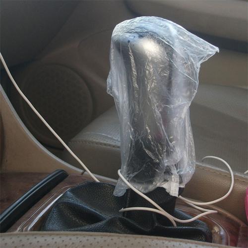 plastic car seat cover